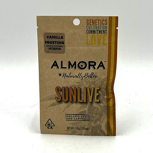Customers purchased Los Alamos live resin carts for sale at Emerald Perspective.